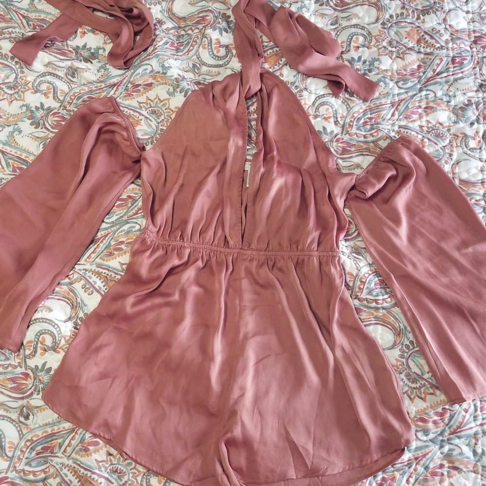Mauve Romper